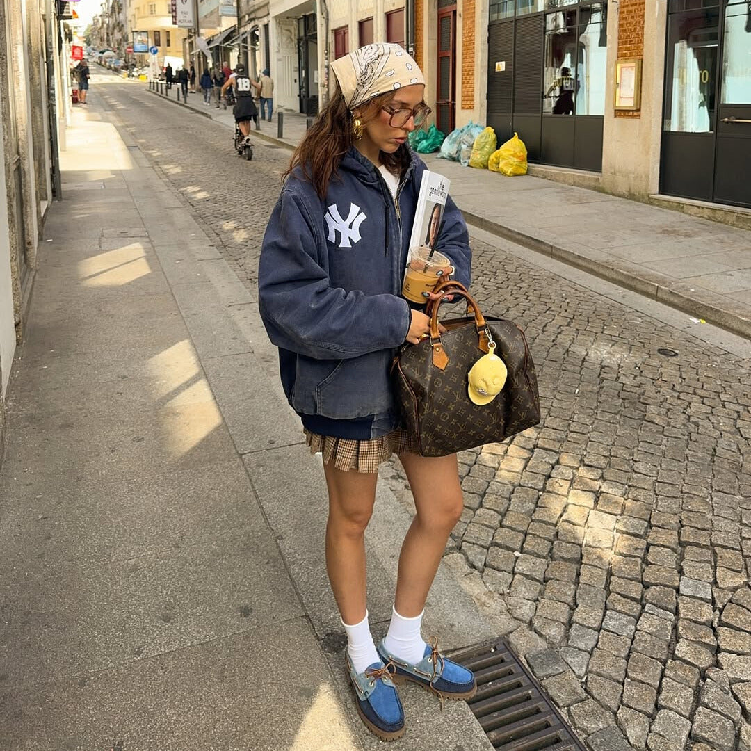 Louis Vuitton Speedy 30 Blue Epi leather