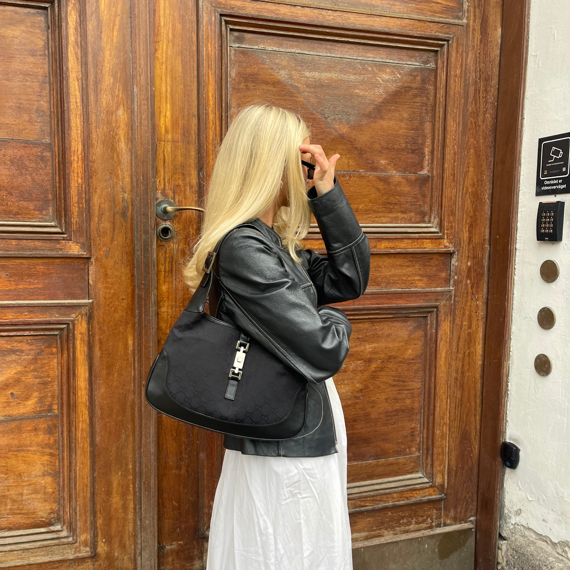 Gucci Large Jackie Black Leather