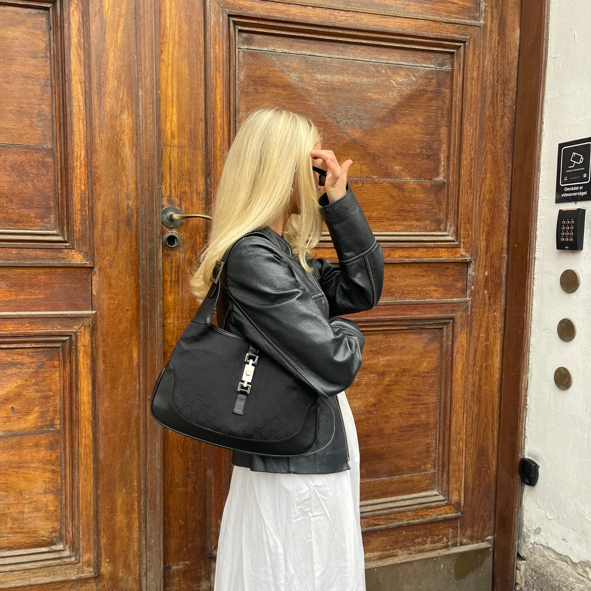 Gucci Large Jackie Black Leather