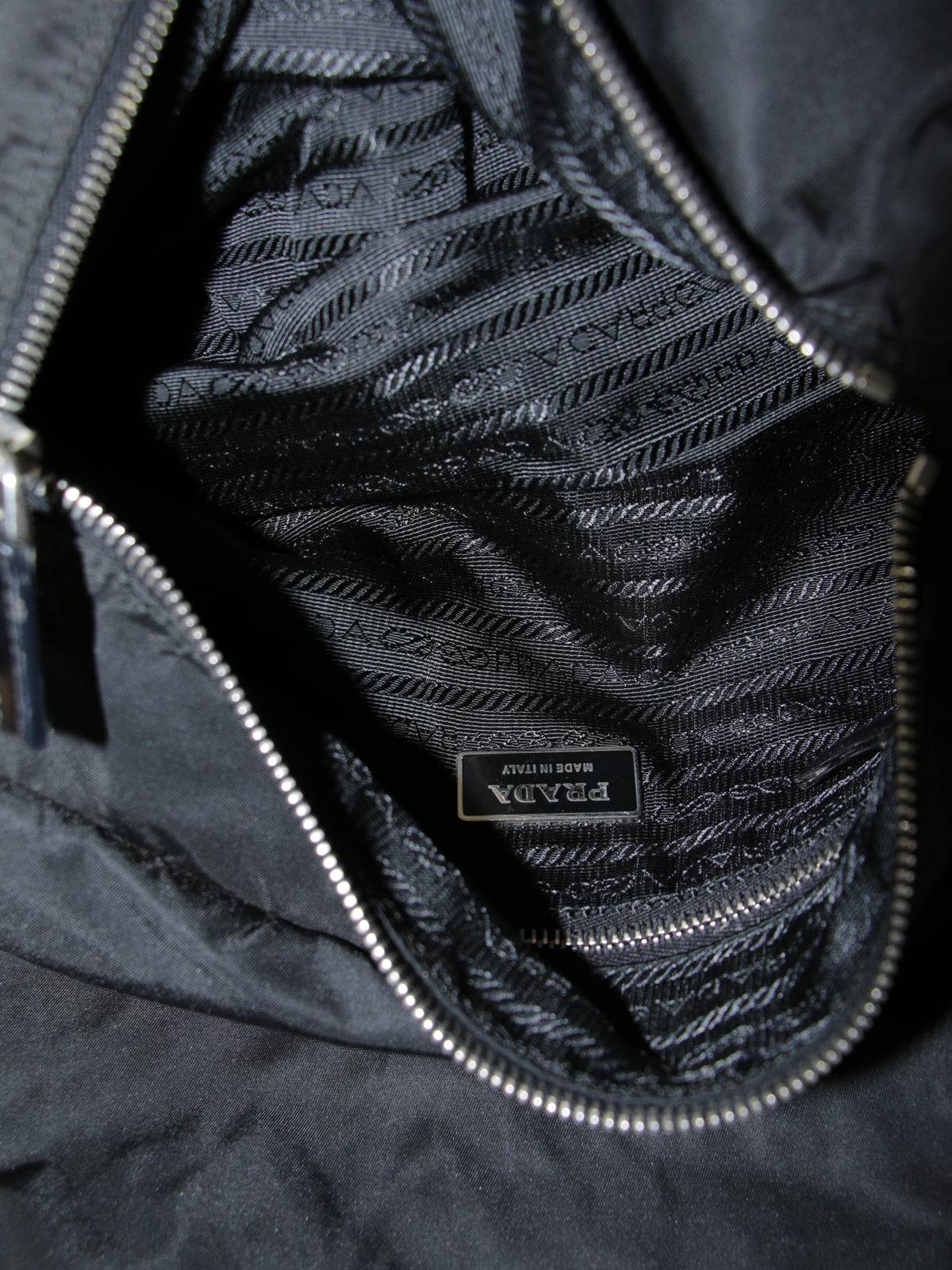 Prada Double Buckle Messenger