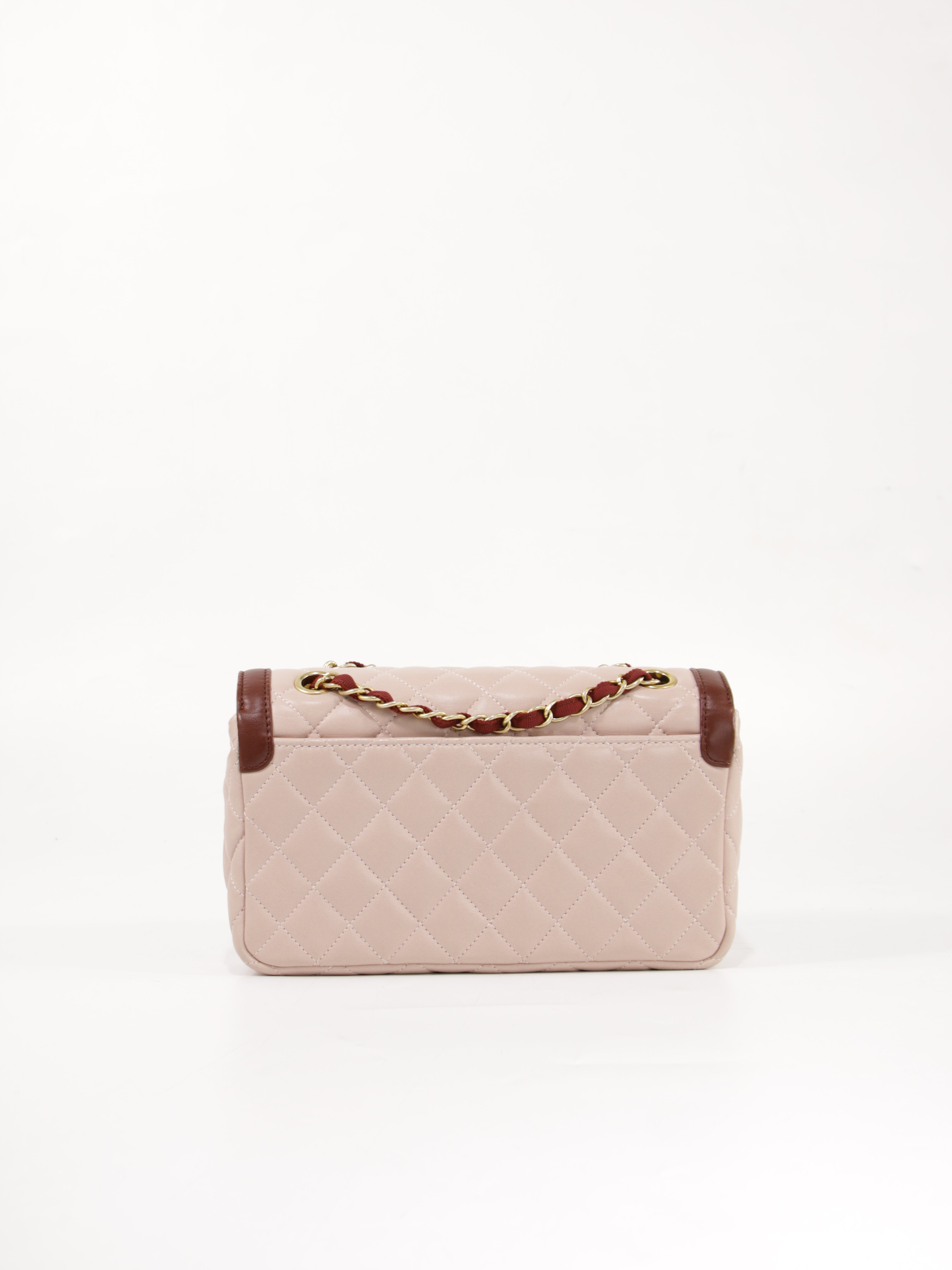 Two Tone Flap Bag