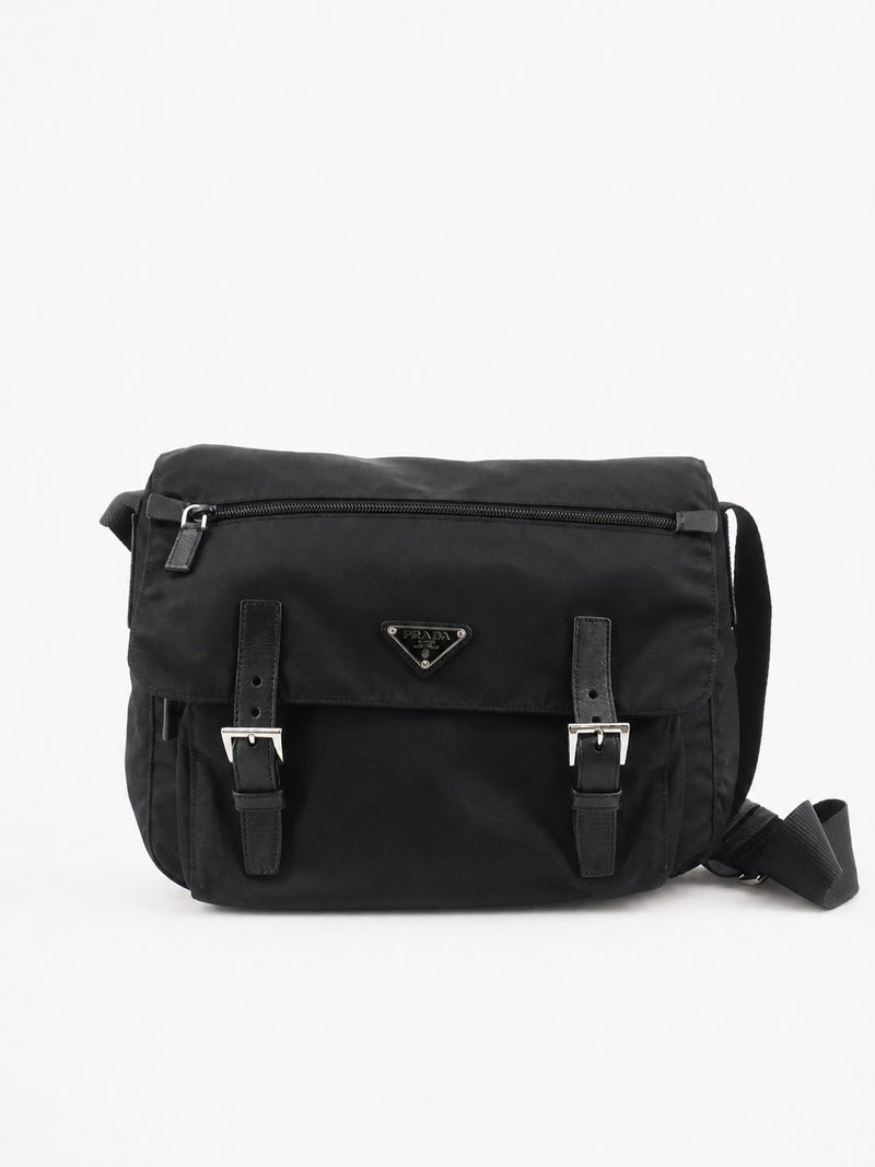 PRADA - DOUBLE BUCKLE MESSENGER