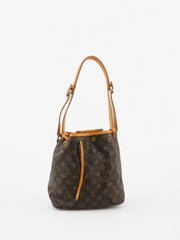 Louis Vuitton Petit Noé Brown Canvas