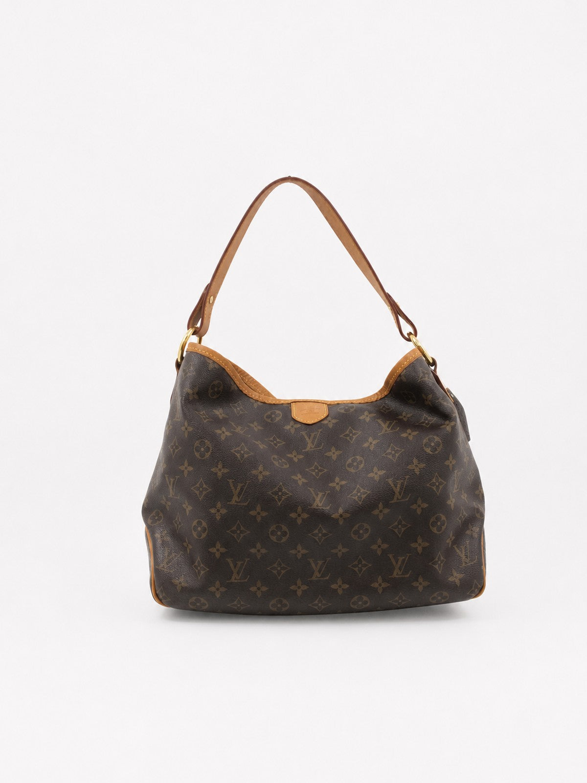 Louis Vuitton Shoulder Bag Brown Canvas