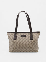 Gucci Shoulder Bag Brown Canvas
