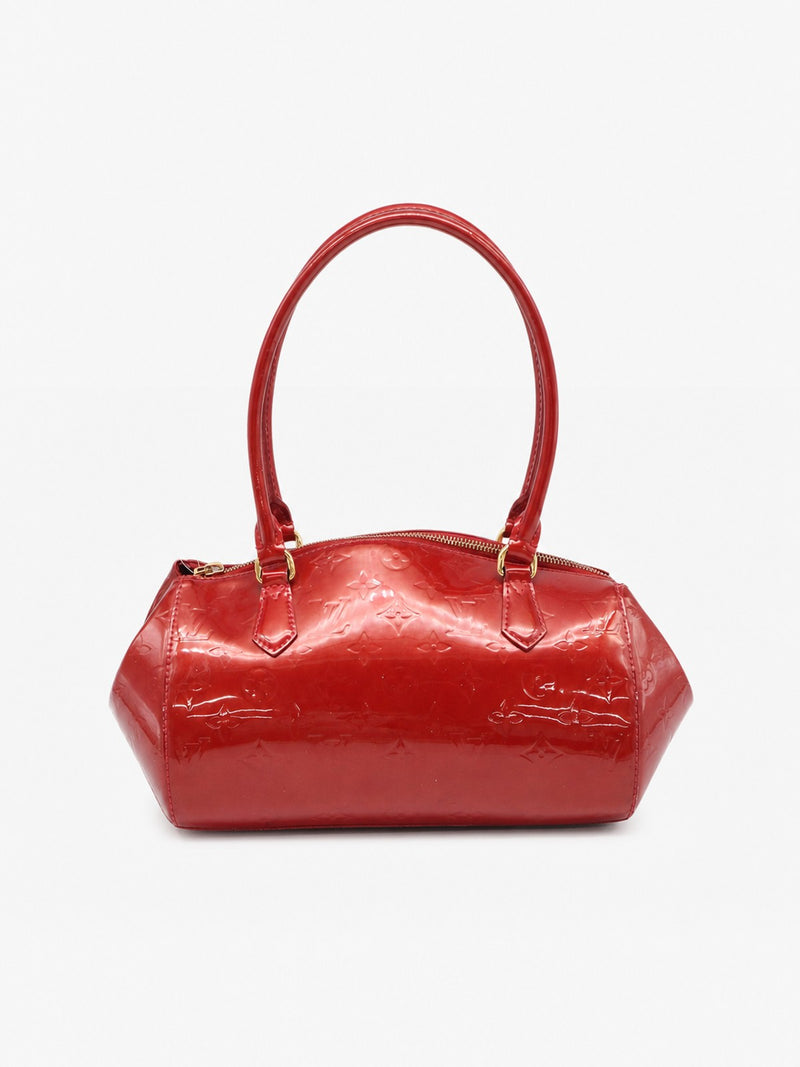 Louis Vuitton Sherwood PM Red Vernis leather