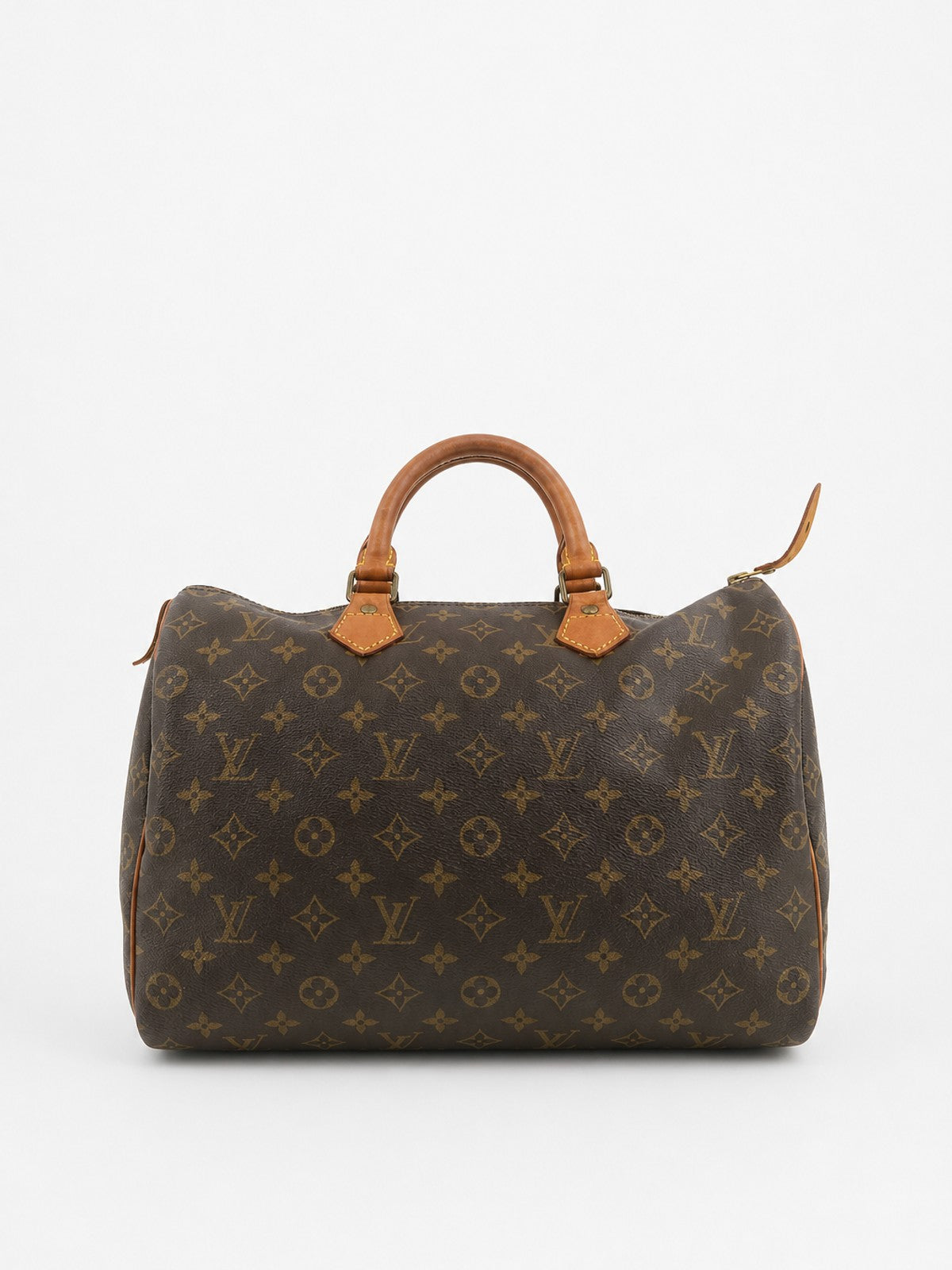 Louis Vuitton Speedy 35 Brown Canvas
