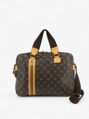 Louis Vuitton Shoulder Bag Brown Canvas