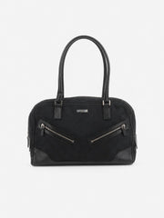 Gucci Shoulder Bag Black Canvas