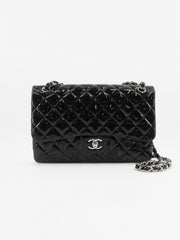 Chanel Jumbo Classic Flap Black Patent leather