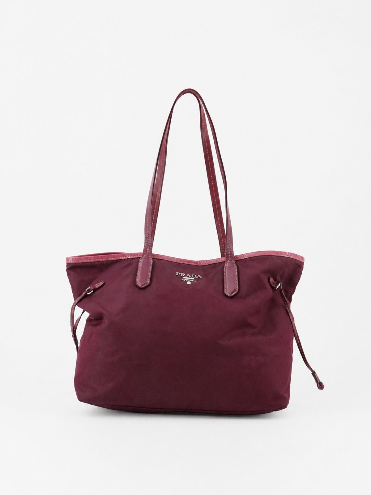 Prada Tote Bag Purple Soft nylon