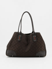 Gucci Princy Tote Brown Canvas