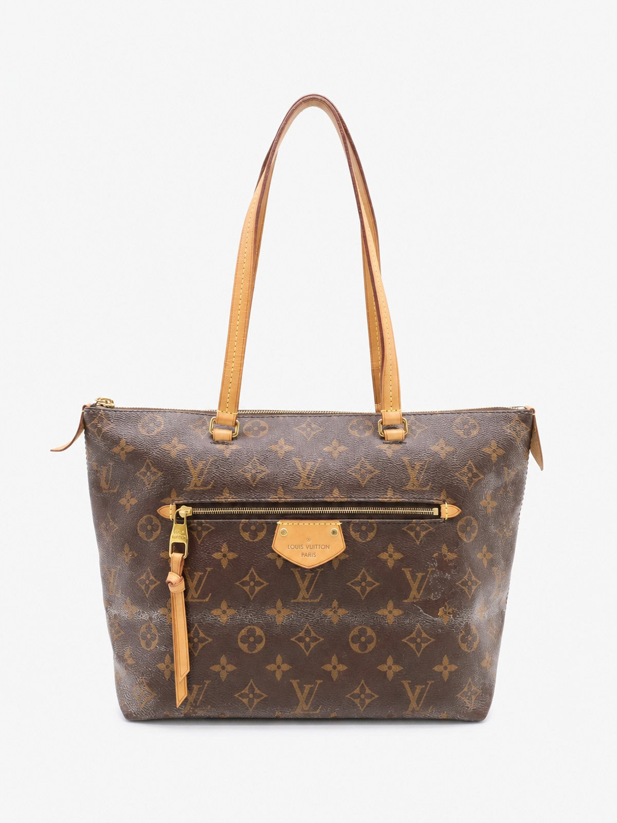 Louis Vuitton Shoulder Bag Brown Canvas