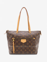 Louis Vuitton Shoulder Bag Brown Canvas