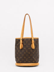 Louis Vuitton Mini Bucket Brown Canvas