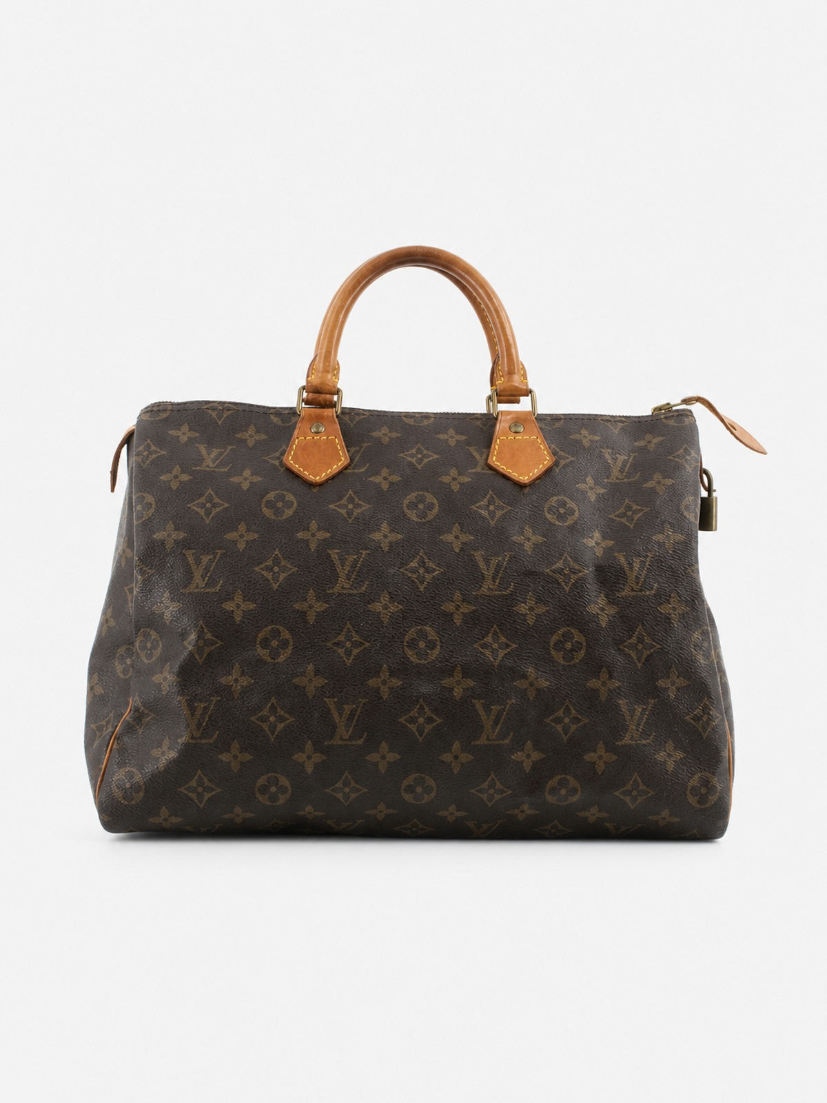Louis Vuitton Speedy 35 Brown Canvas