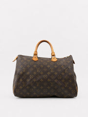 Louis Vuitton Speedy 35 Brown Canvas