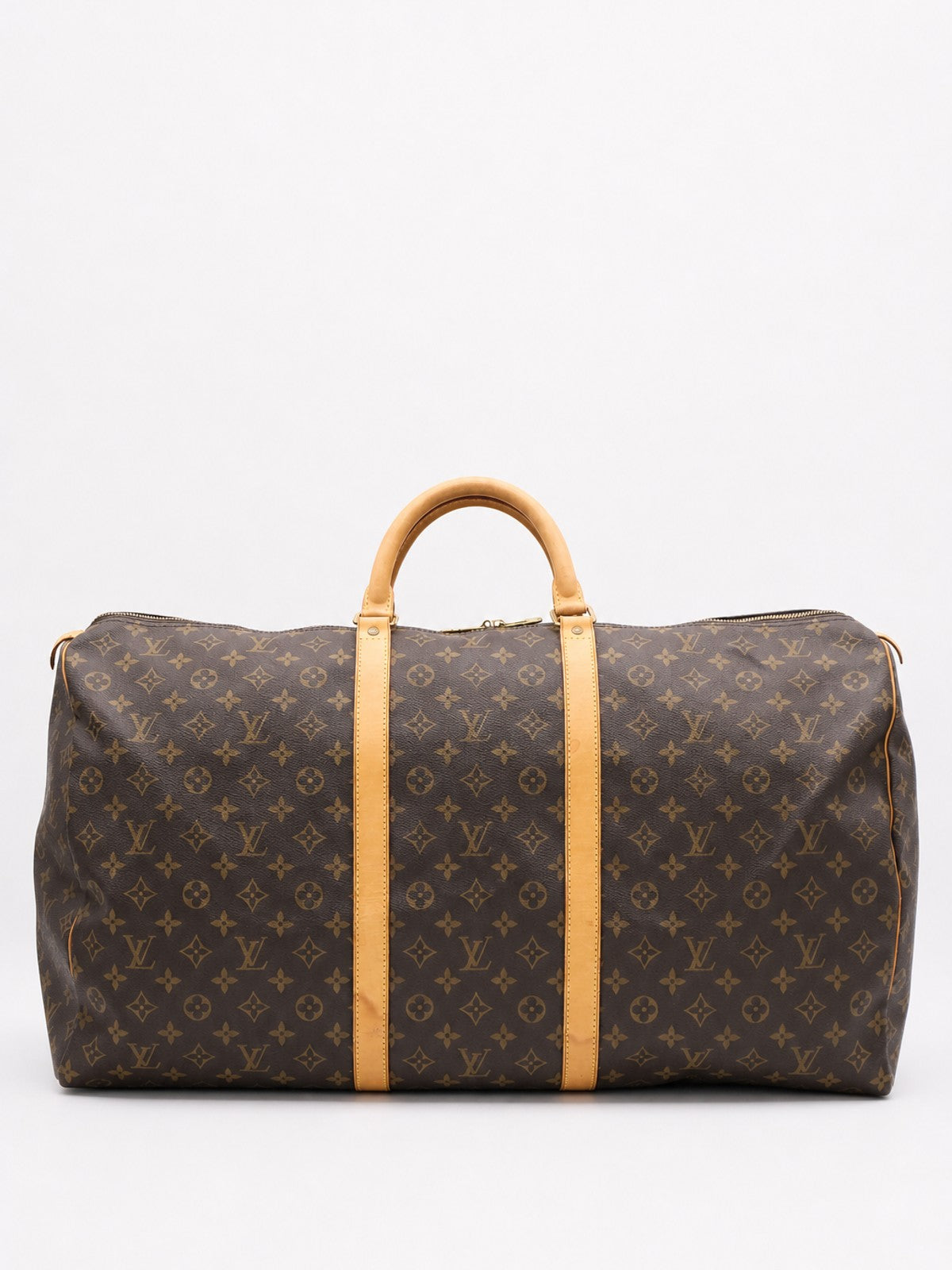 Louis Vuitton Keepall 60 Brown Canvas