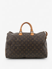 Louis Vuitton Speedy 40 Brown Canvas
