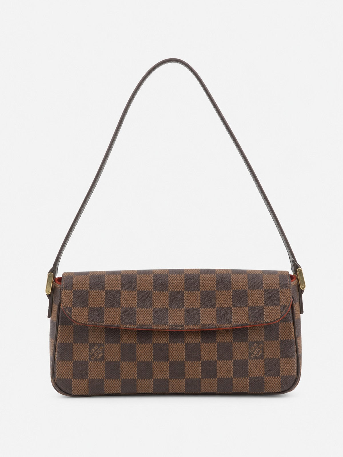 Louis Vuitton Shoulder Bag Brown Canvas