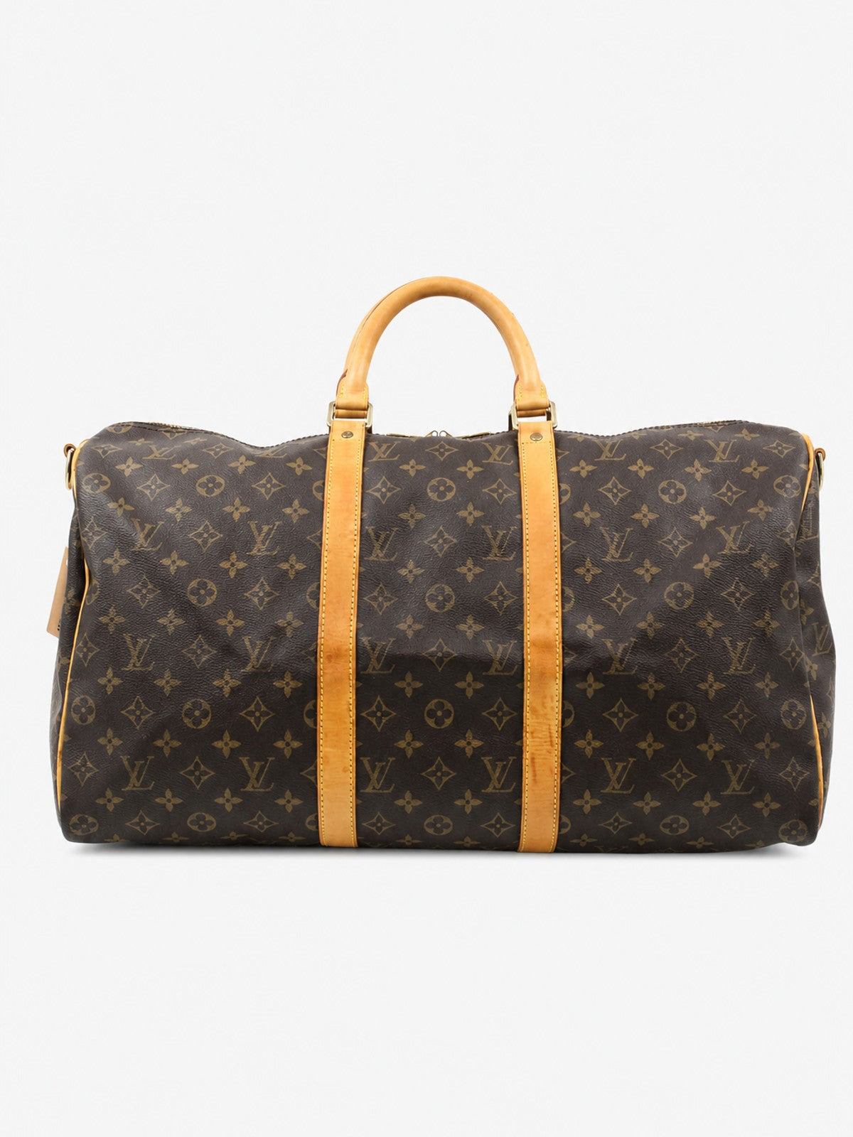 Louis Vuitton Keepall 50 Brown Canvas