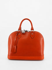 Louis Vuitton Alma PM Orange Epi leather