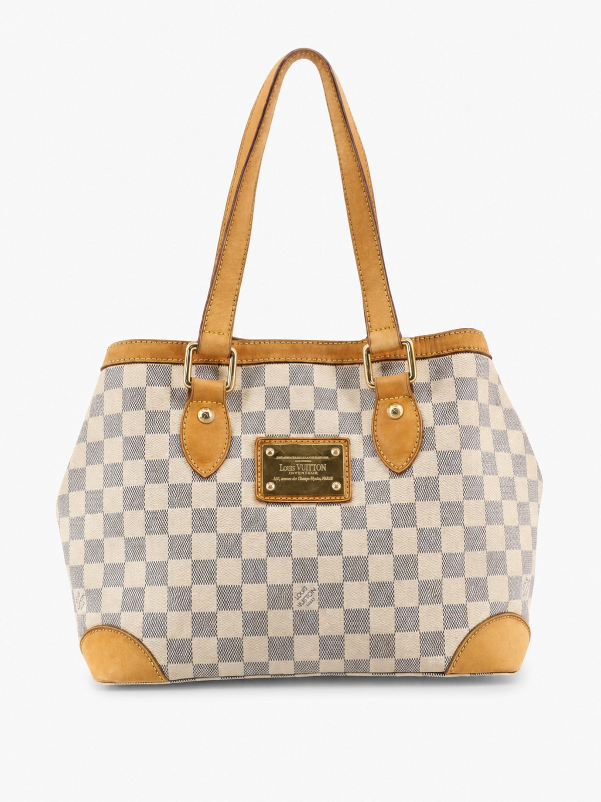 Louis Vuitton Hampstead PM White Canvas
