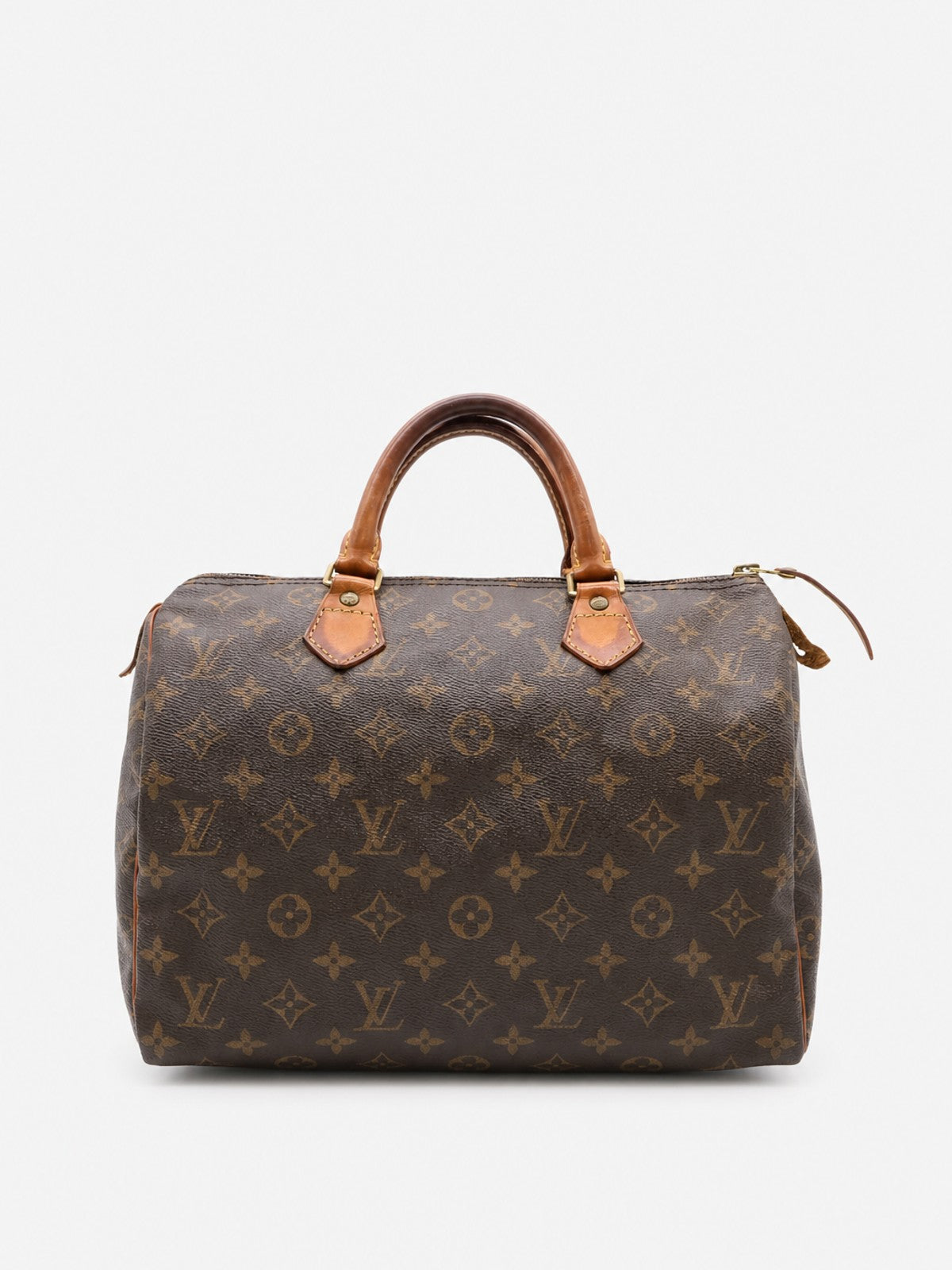 Louis Vuitton Speedy 30 Brown Canvas
