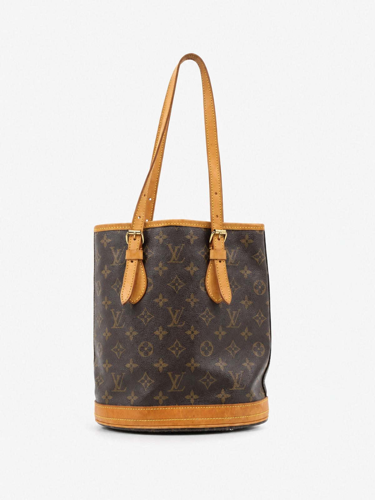 Louis Vuitton Mini Bucket Brown Canvas