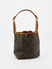 Louis Vuitton Petit Noé Brown Canvas