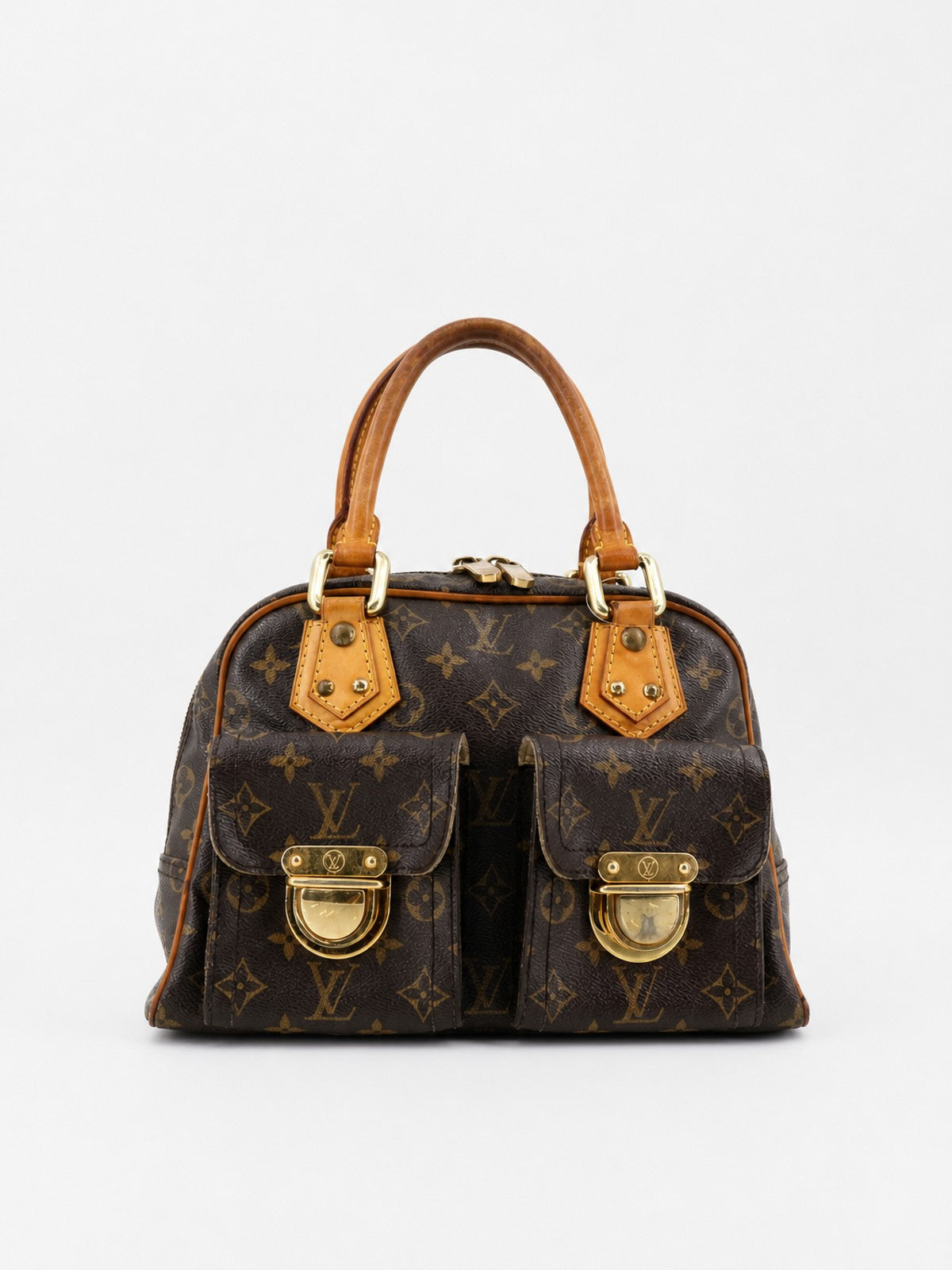 Louis Vuitton Manhattan PM Brown Canvas