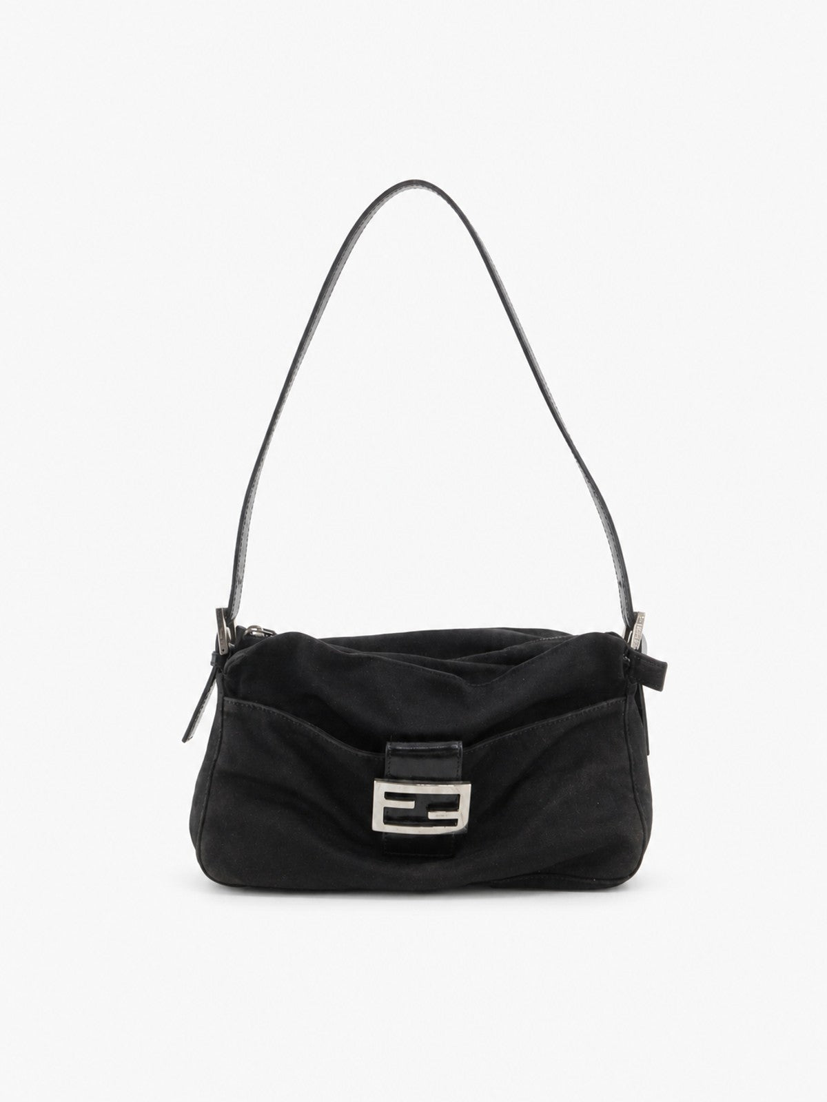 Fendi Shoulder Bag Black Fabric