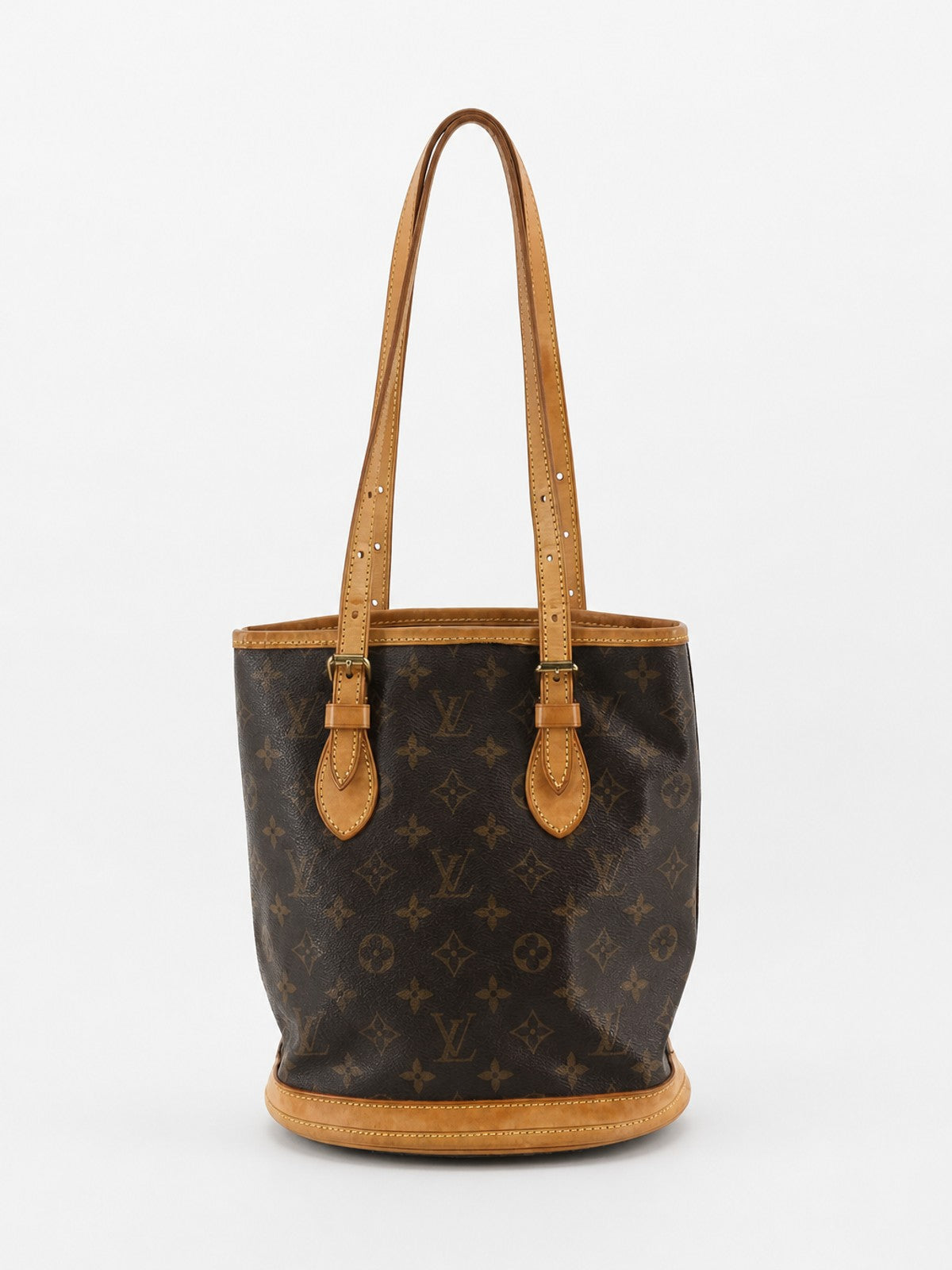 Louis Vuitton Mini Bucket Brown Canvas