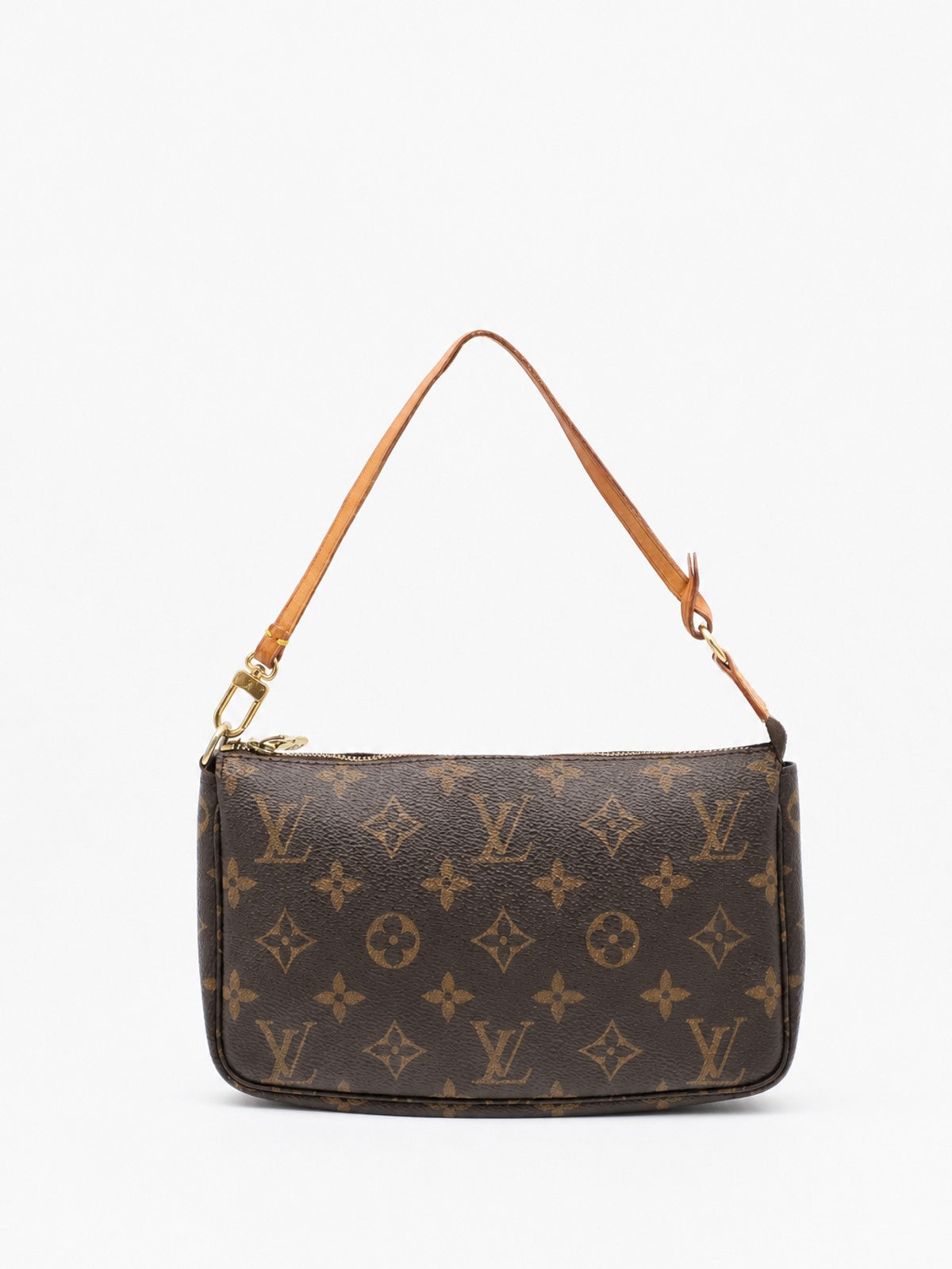 Louis Vuitton Accessories Pochette Brown Canvas