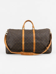 Louis Vuitton Keepall 60 Brown Canvas