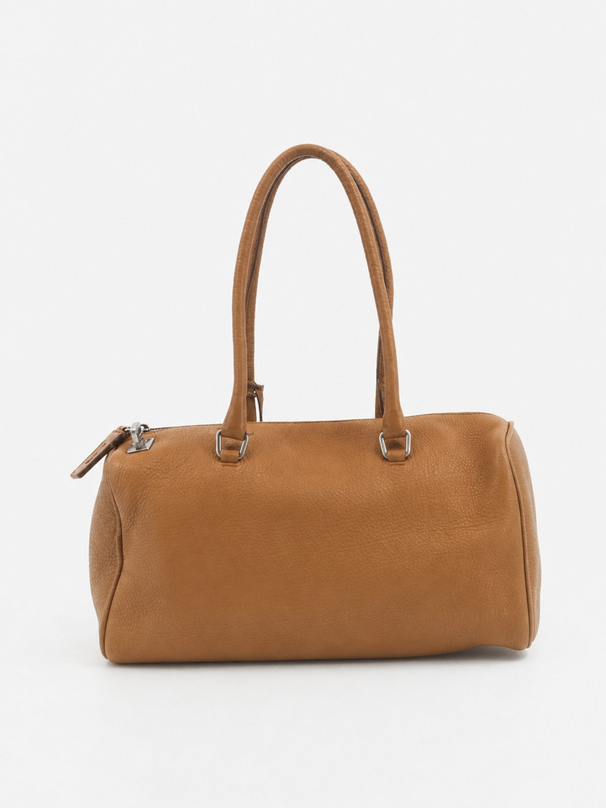 Prada Shoulder Bag Brown Leather