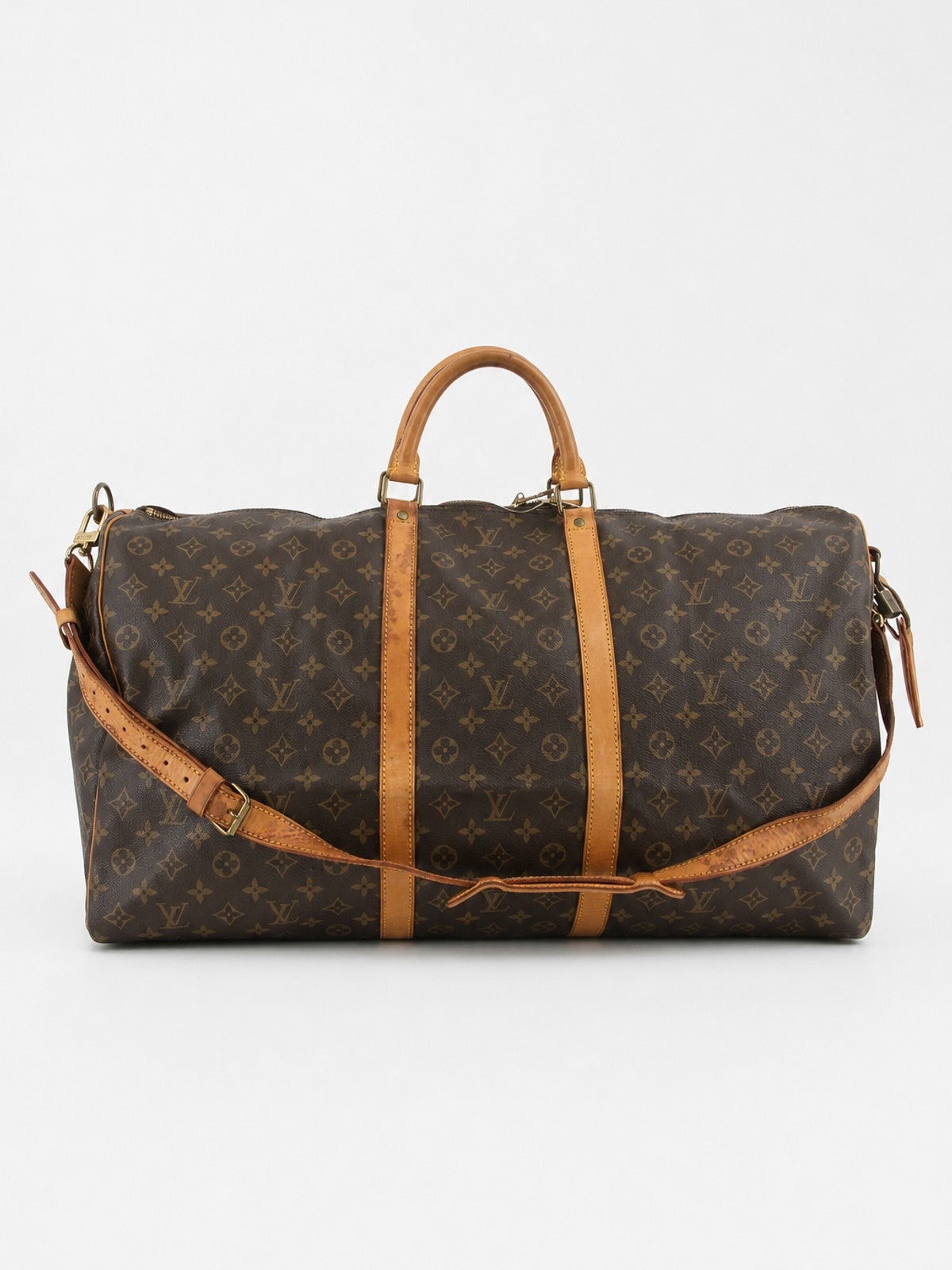 Louis Vuitton Keepall 60 Brown Canvas